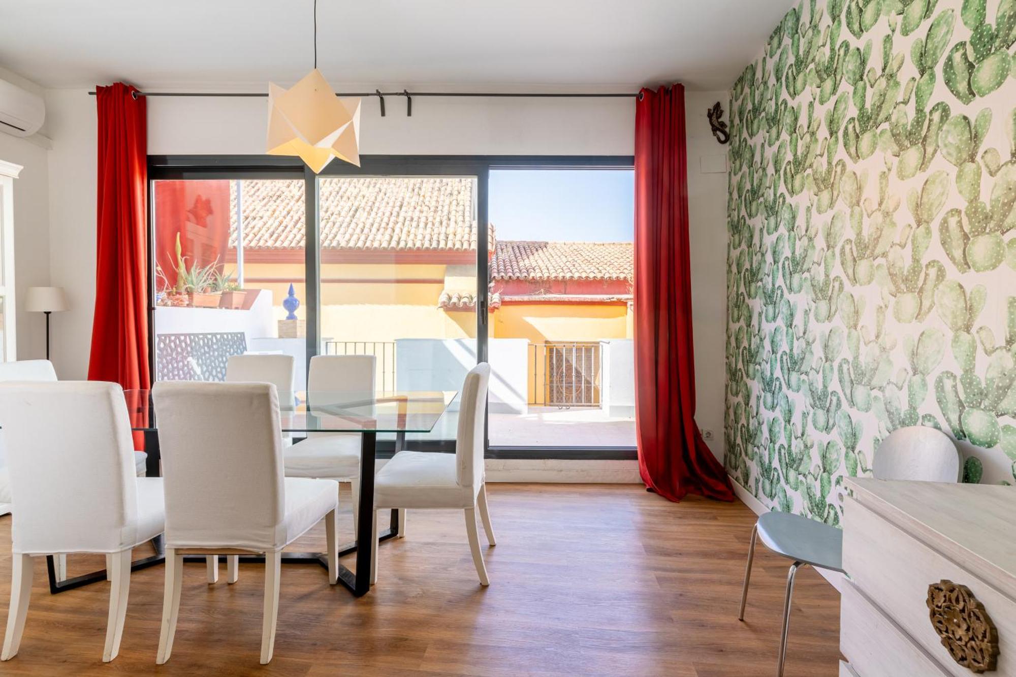 House Sevillana Parking Exterior foto